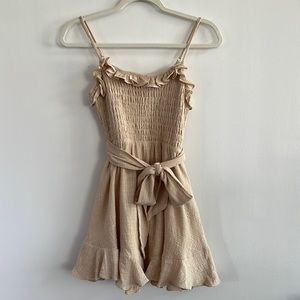 Linen sundress (boutique)